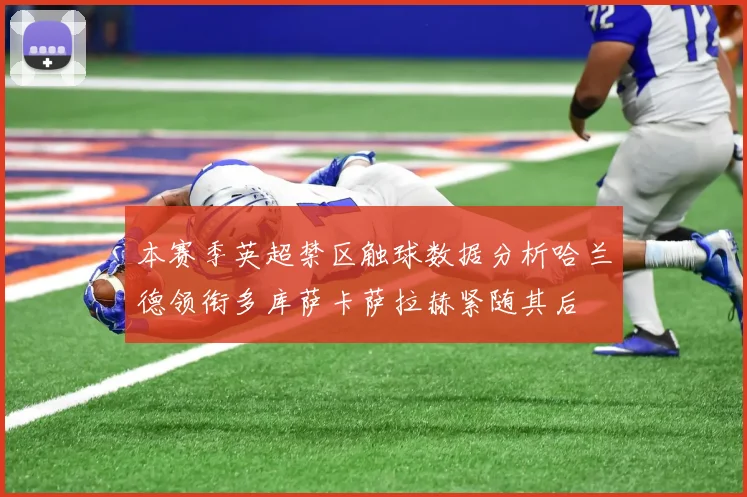 本赛季英超禁区触球数据分析哈兰德领衔多库萨卡萨拉赫紧随其后